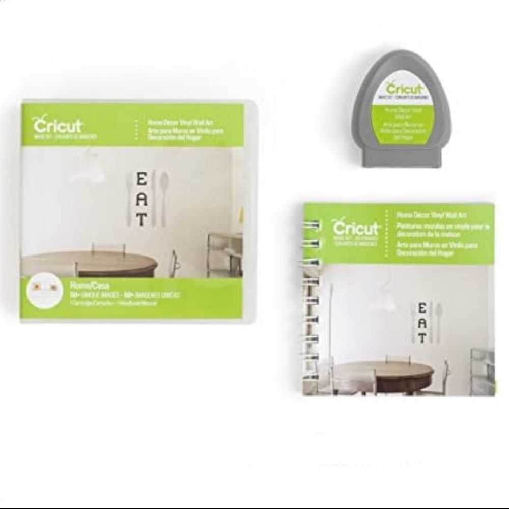 Cricut Home Decor Vinyl Wall Art Cartrdge, universal overlay required